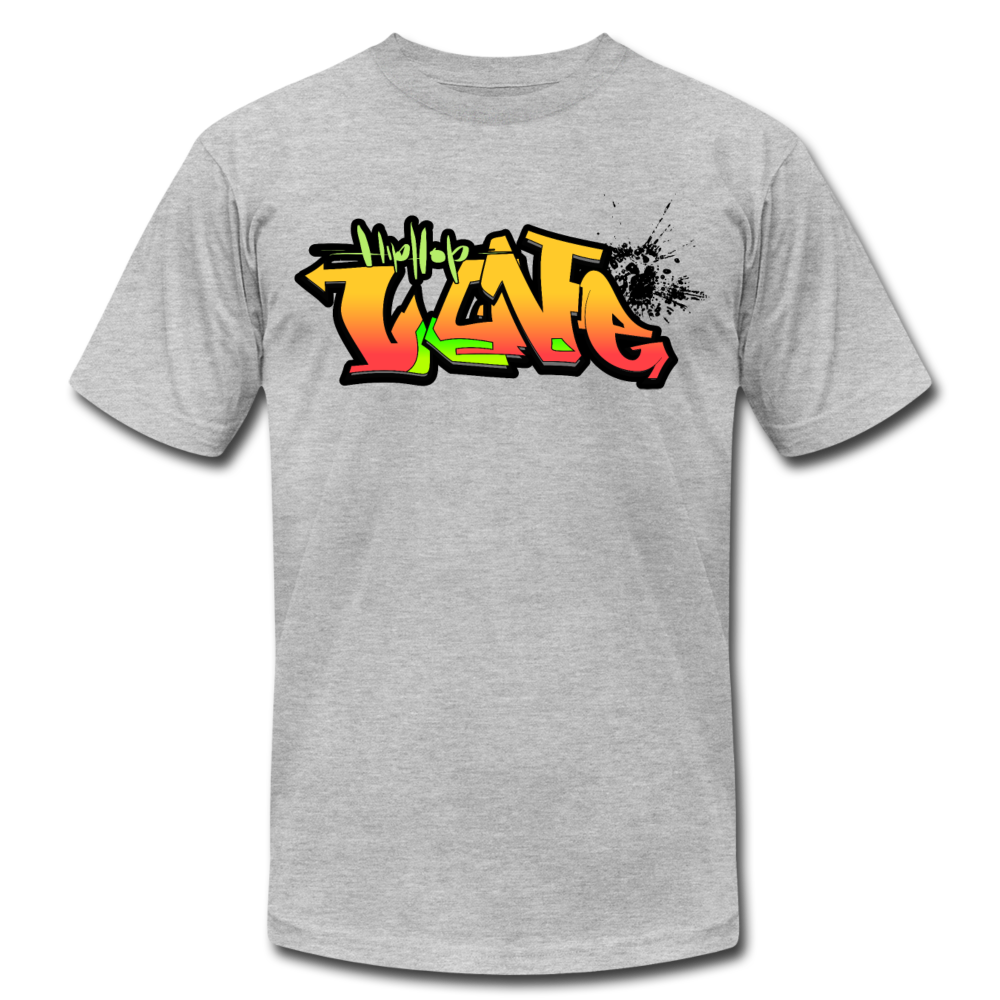 Love Graffiti T-Shirt - heather gray
