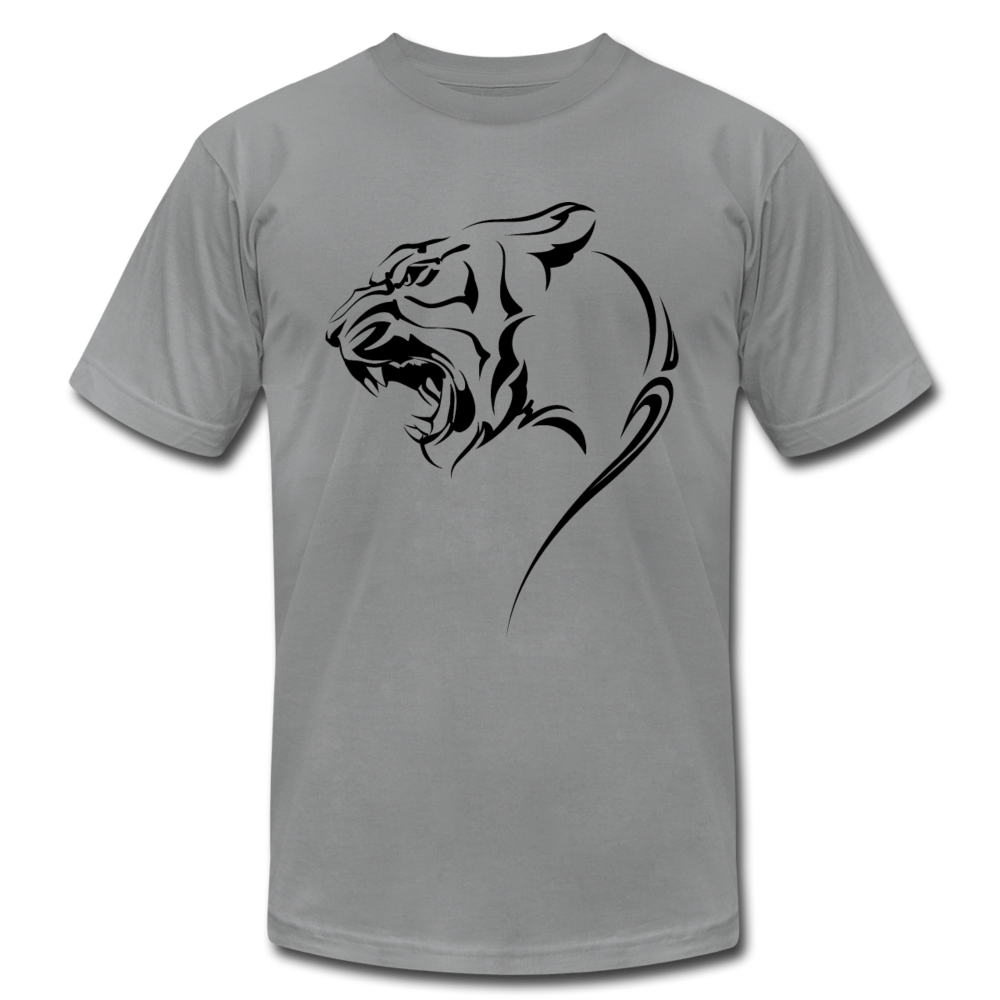 Tribal Maori Jungle Cat T-Shirt - slate