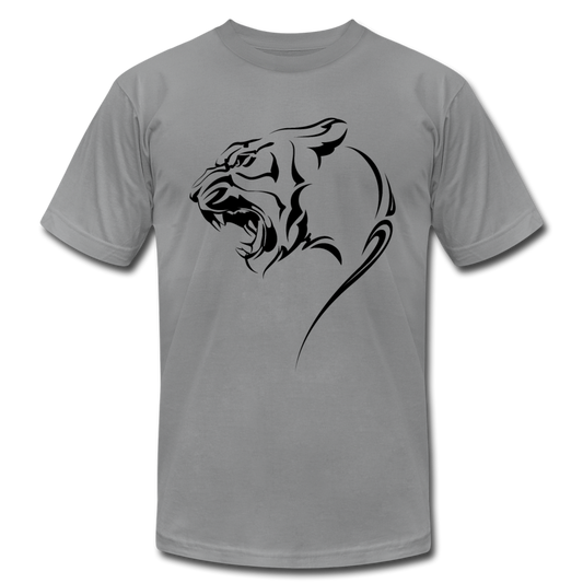 Tribal Maori Jungle Cat T-Shirt - slate