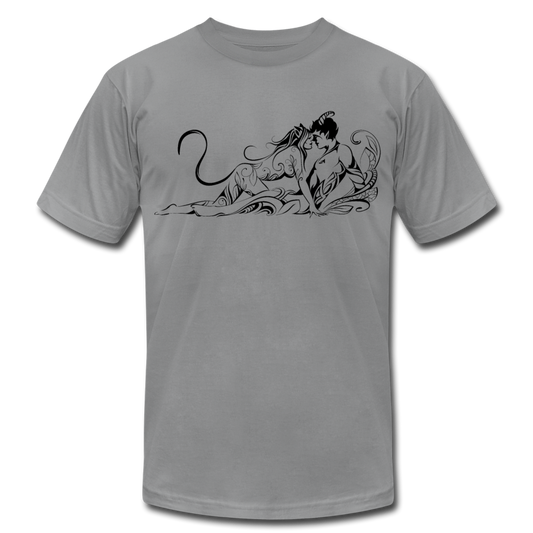 Tribal Maori Lovers T-Shirt - slate