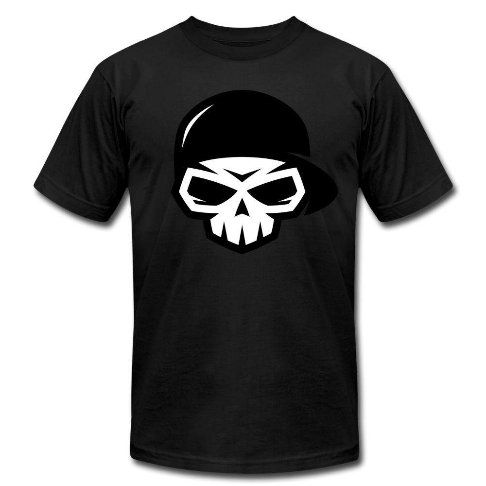 Skull Cap T-Shirt - black