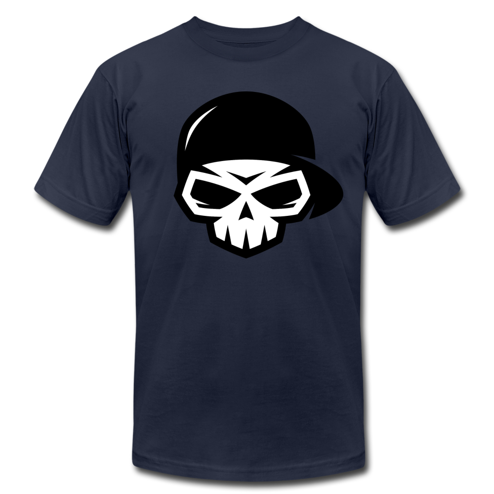 Skull Cap T-Shirt - navy