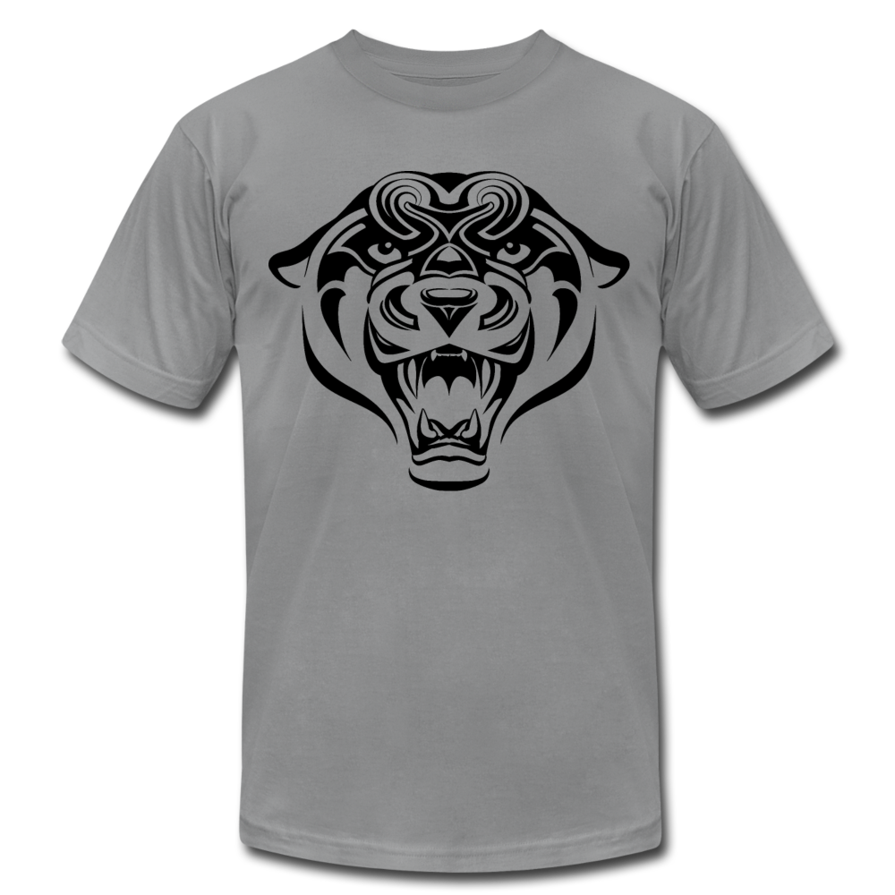 Tribal Maori Jungle Cat T-Shirt - slate