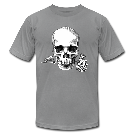 Skull Rose T-Shirt - slate