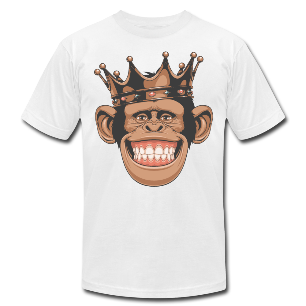Monkey Crown T-Shirt - white