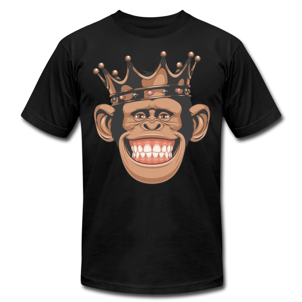 Monkey Crown T-Shirt - black