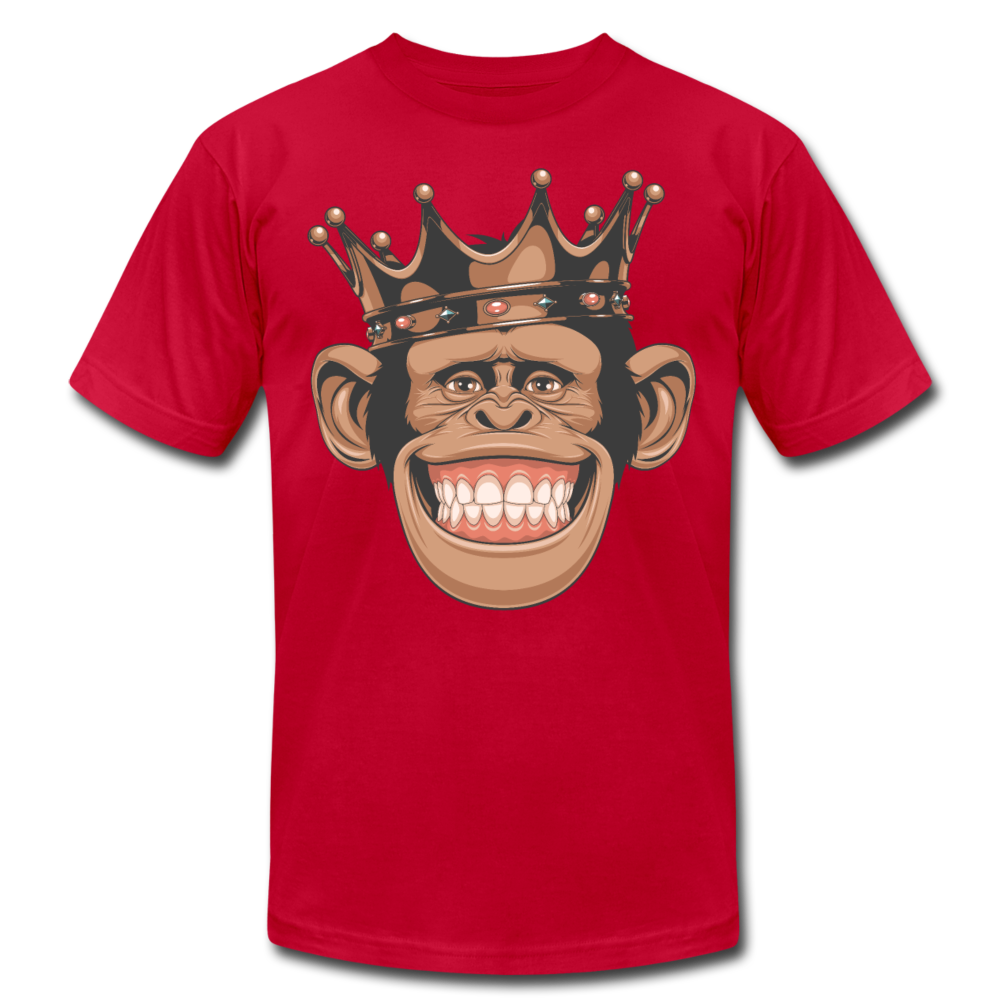 Monkey Crown T-Shirt - red