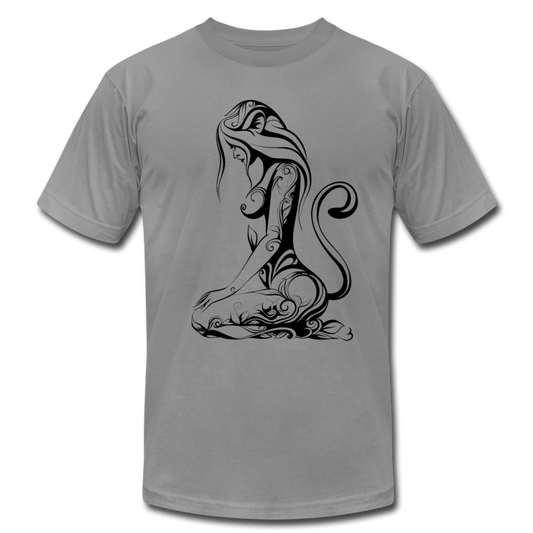 Tribal Maori Girl T-Shirt - slate