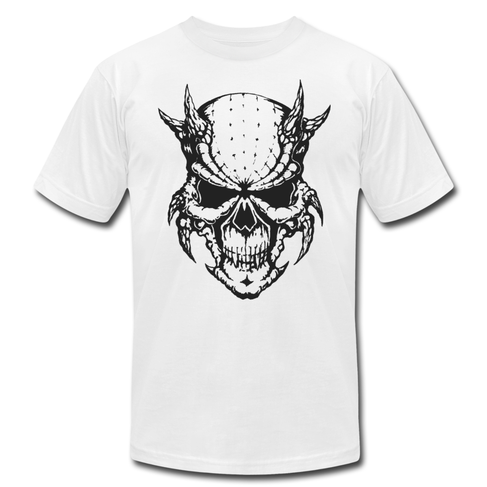 Demon Skull T-Shirt - white