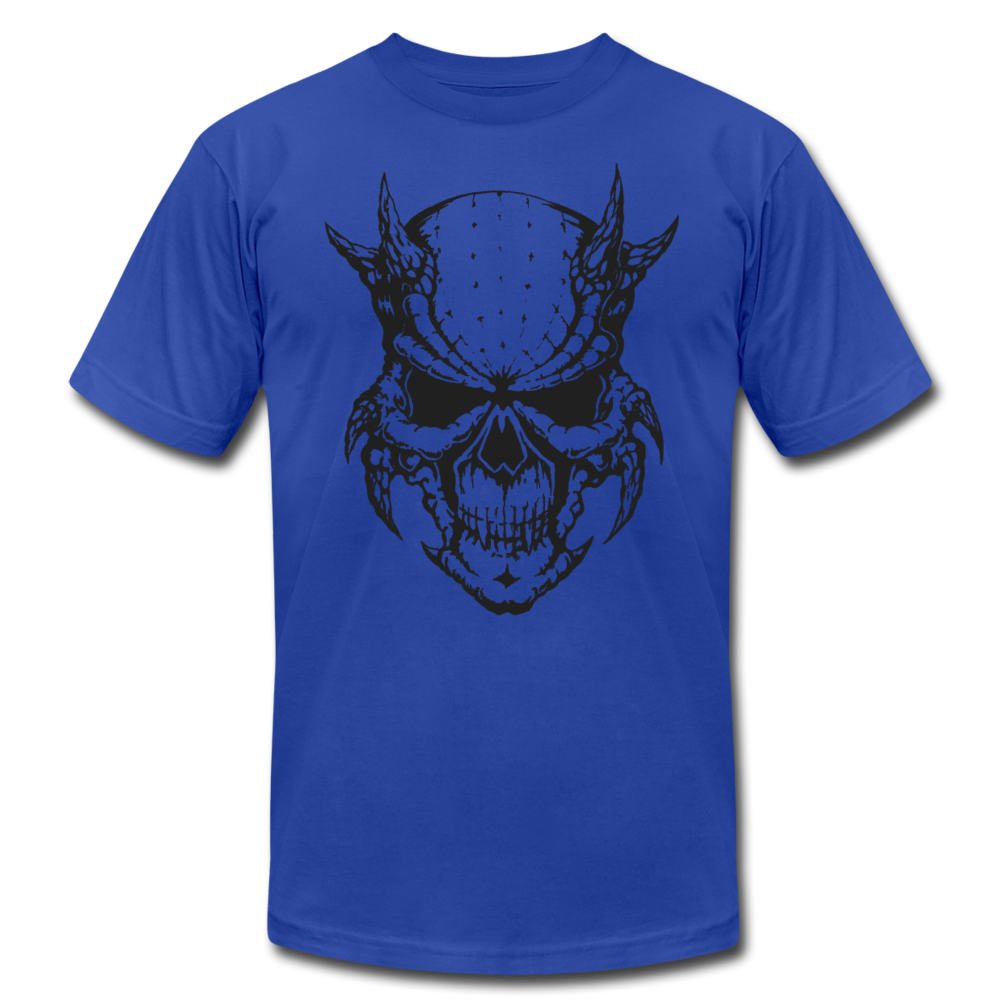 Demon Skull T-Shirt - royal blue