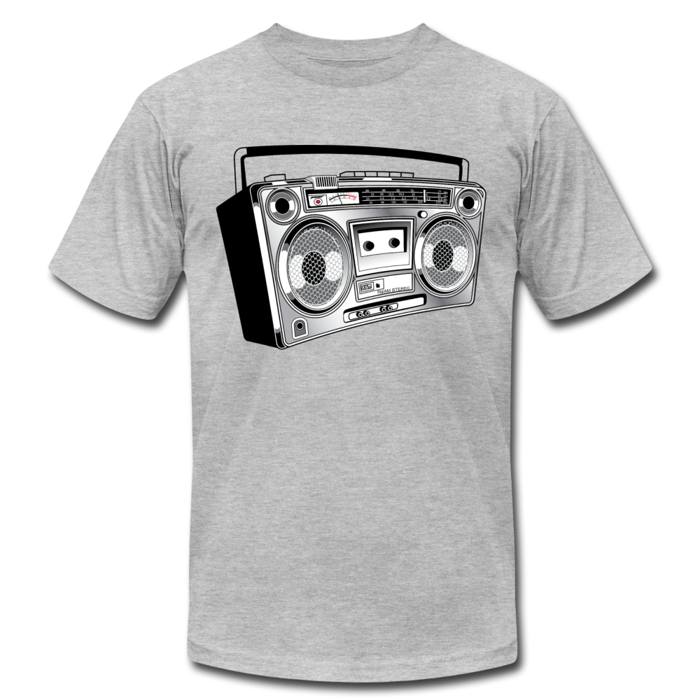 Boombox T-Shirt - heather gray