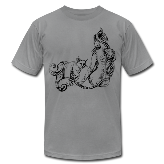 Tribal Maori Cat Women T-Shirt - slate