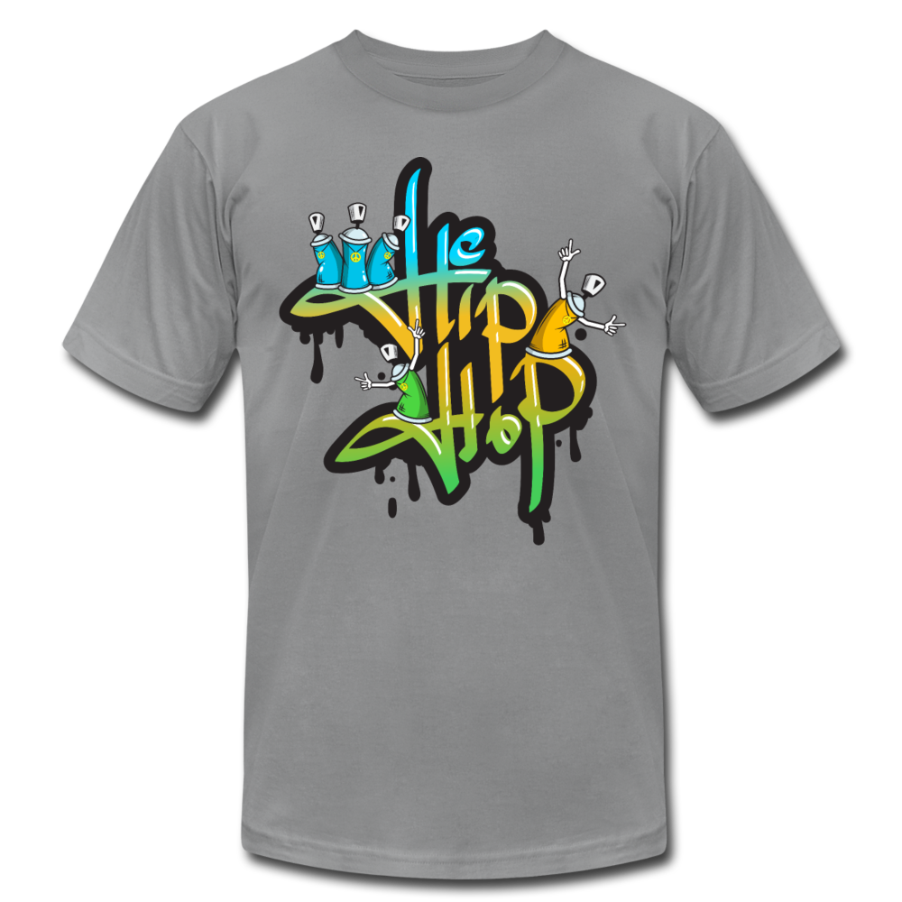 Hip Hop Graffiti T-Shirt - slate