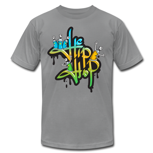 Hip Hop Graffiti T-Shirt - slate