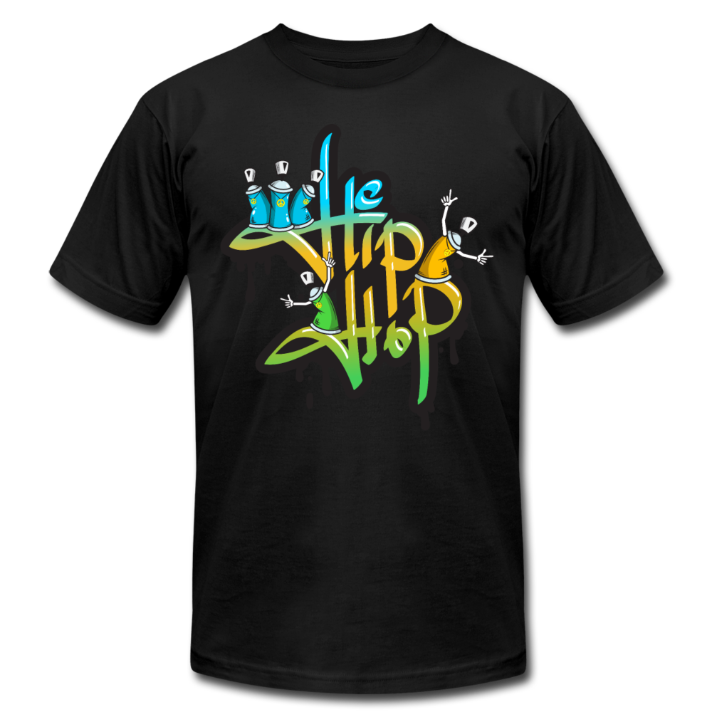 Hip Hop Graffiti T-Shirt - black