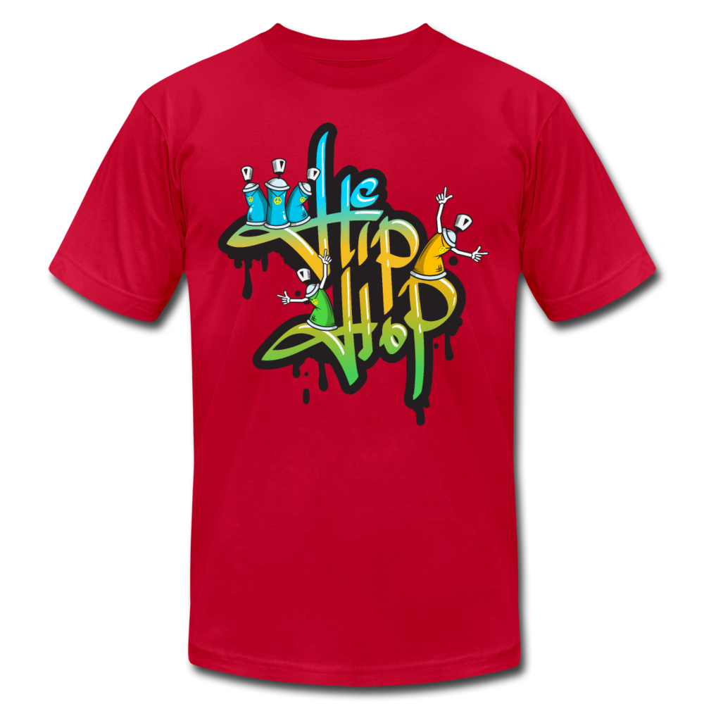 Hip Hop Graffiti T-Shirt - red
