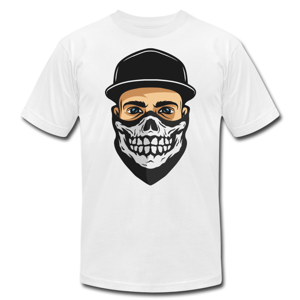 Skull Bandanna T-Shirt - white