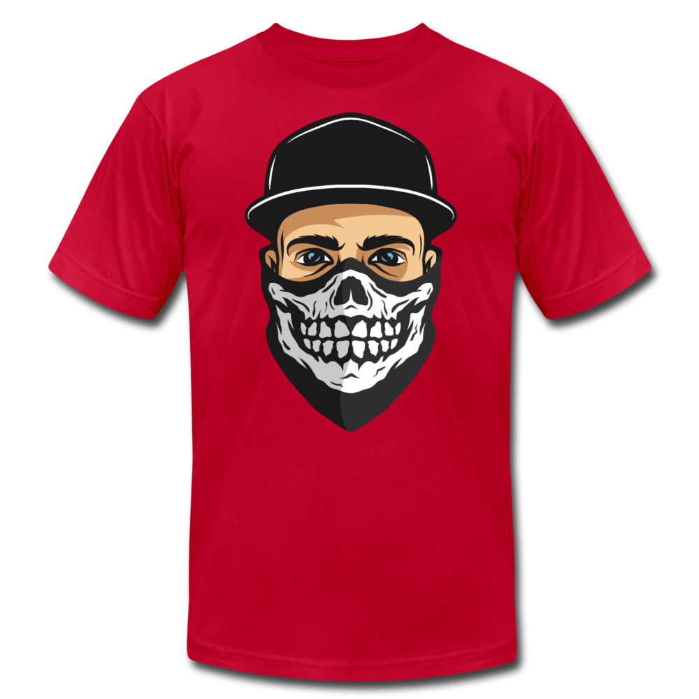 Skull Bandanna T-Shirt - red