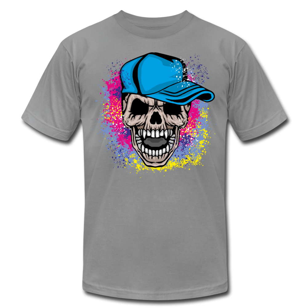 Colorful Abstract Skull T-Shirt - slate