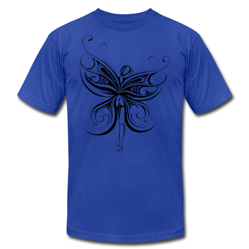 Tribal Maori Fairy T-Shirt - royal blue