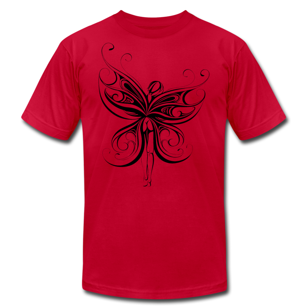 Tribal Maori Fairy T-Shirt - red