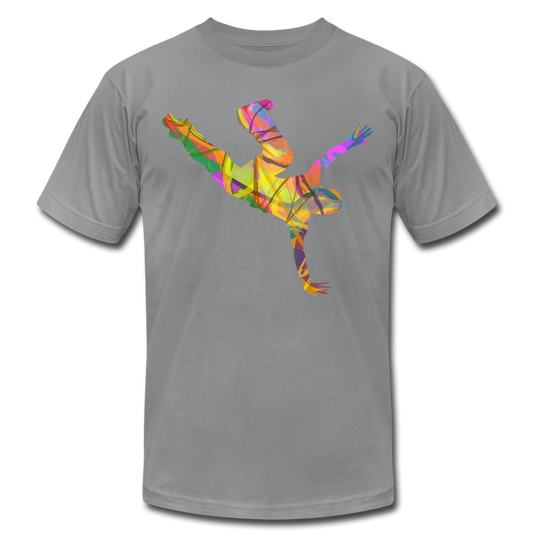 Colorful Abstract B-Boy Dancer T-Shirt - slate