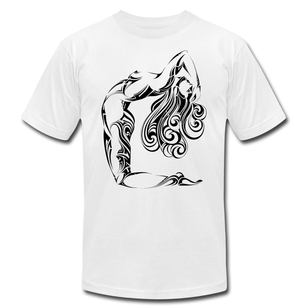 Tribal Maori Girl T-Shirt - white