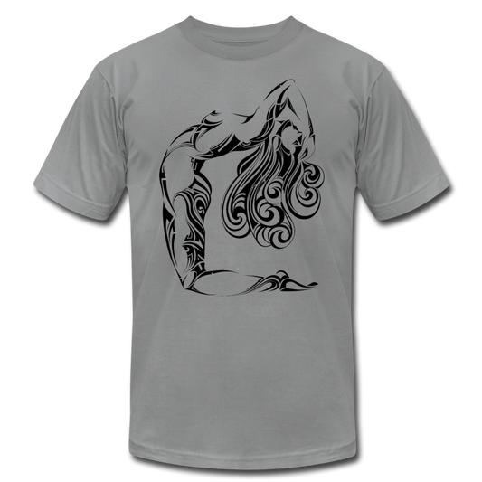 Tribal Maori Girl T-Shirt - slate