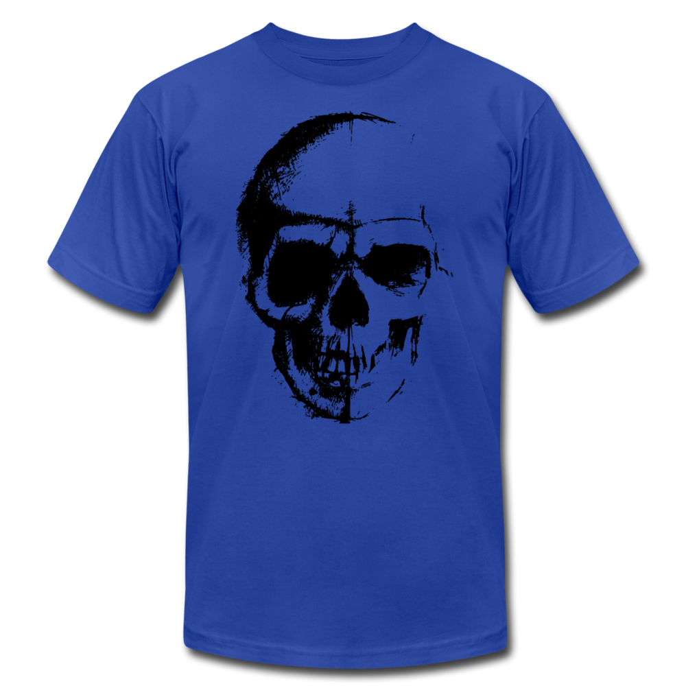 Skull T-Shirt - royal blue