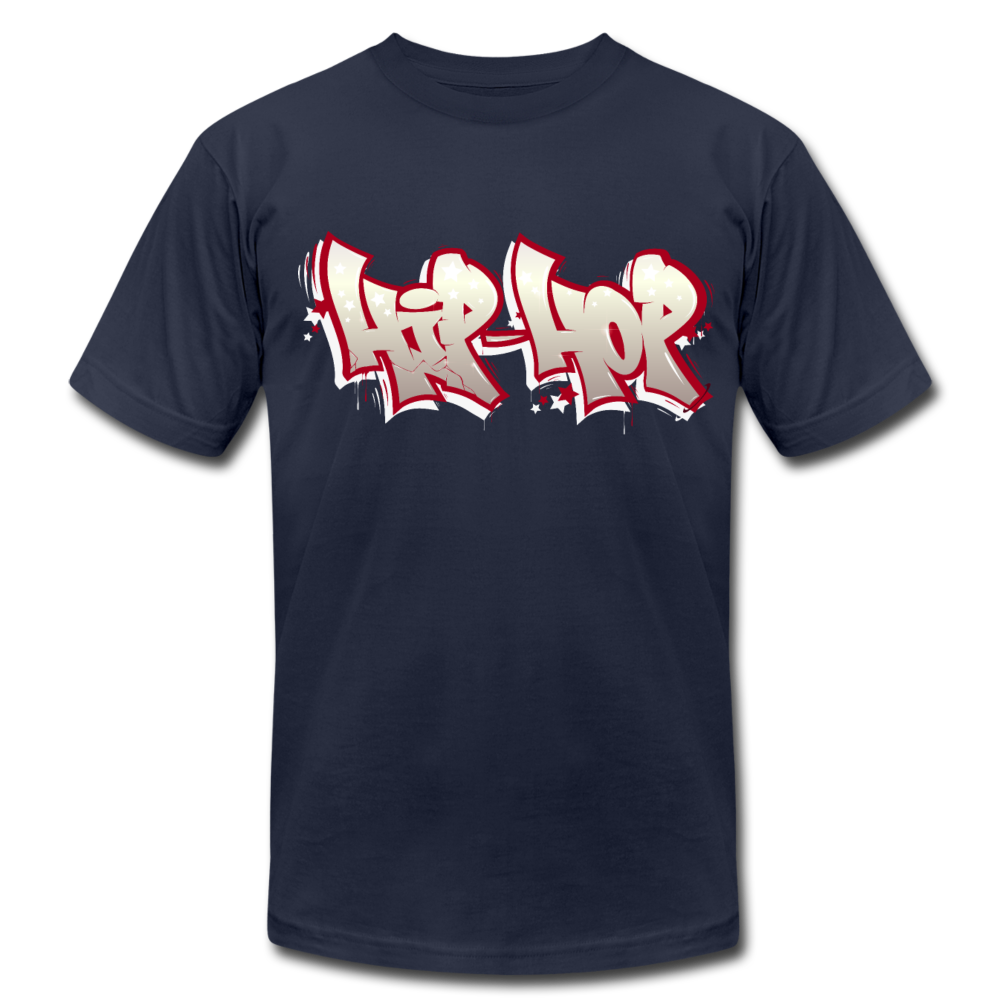 Hip Hop Graffiti T-Shirt - navy