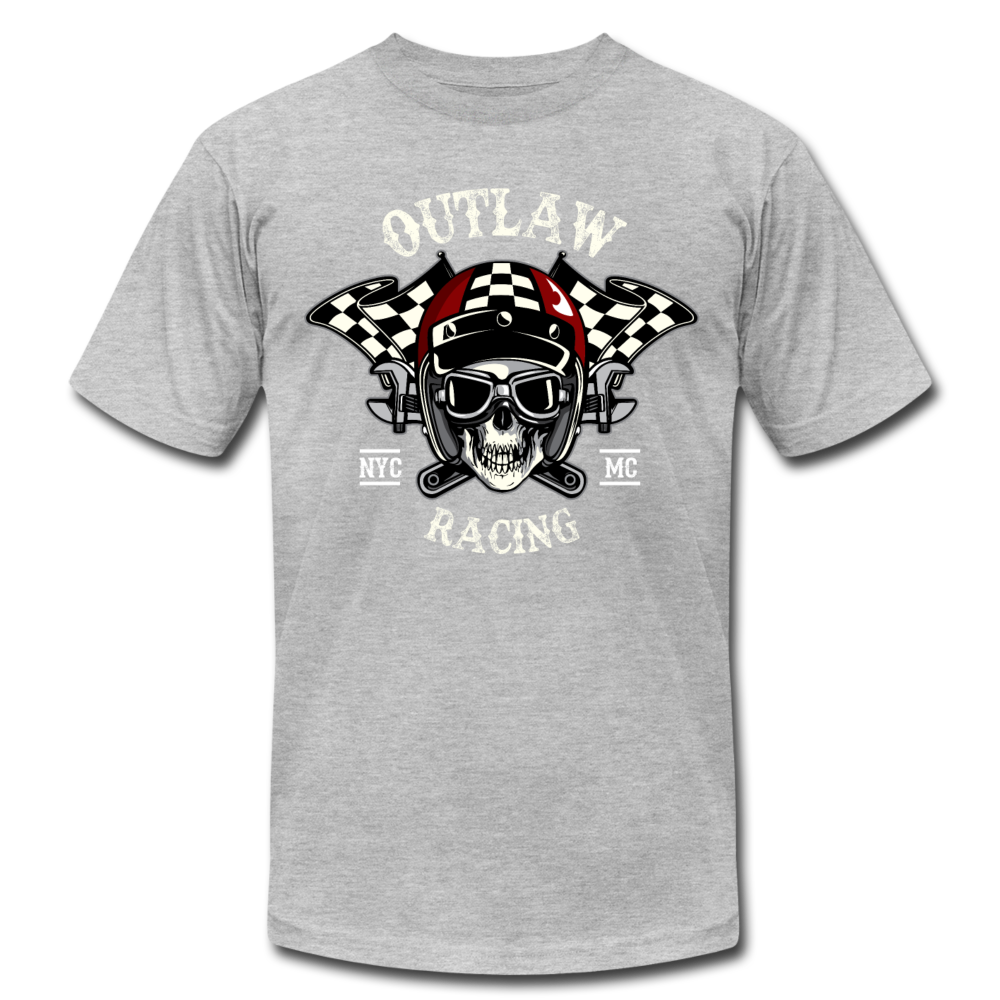 Outlaw Racing T-Shirt - heather gray