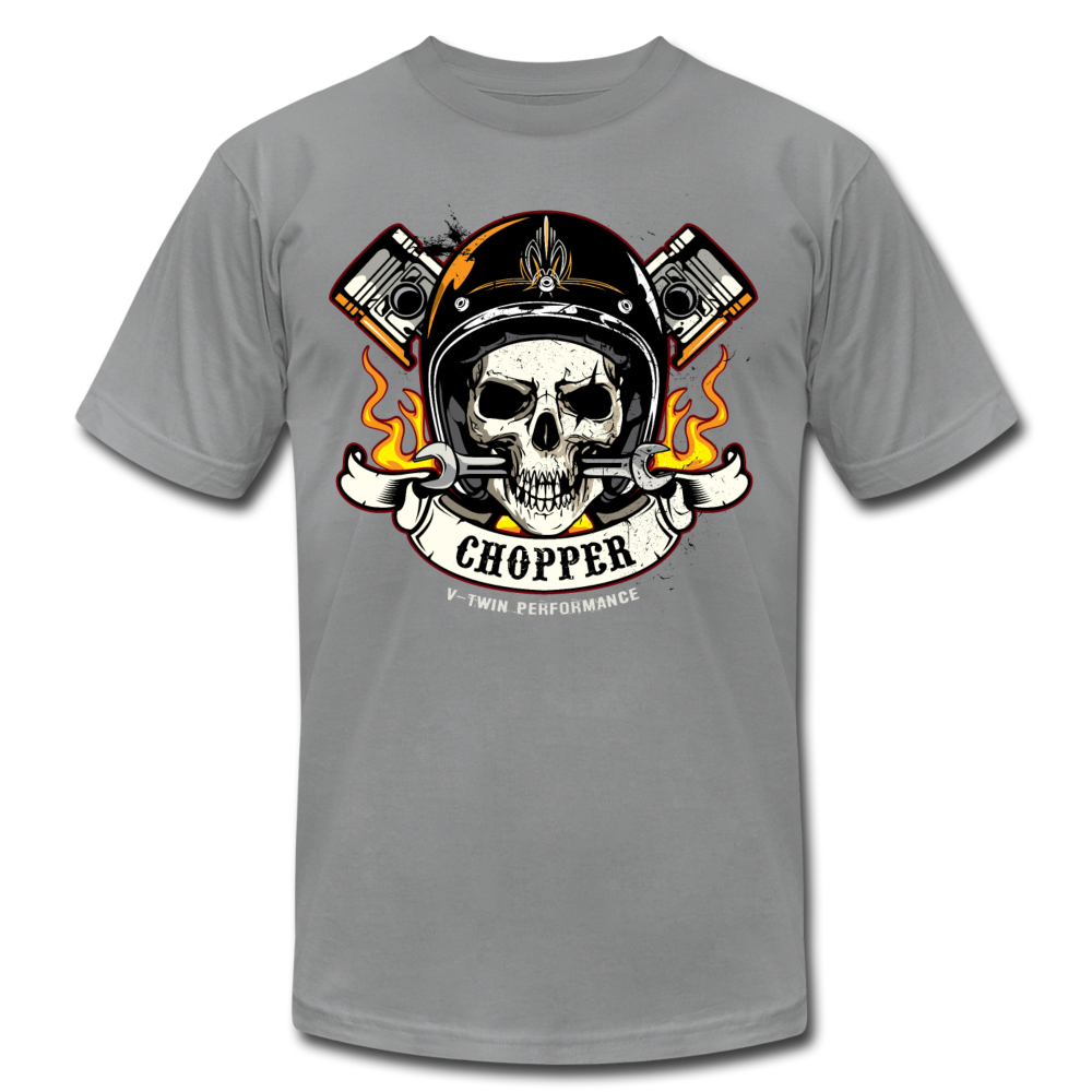 Chopper Skull T-Shirt - slate