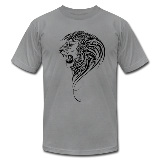Tribal Maori Lion T-Shirt - slate