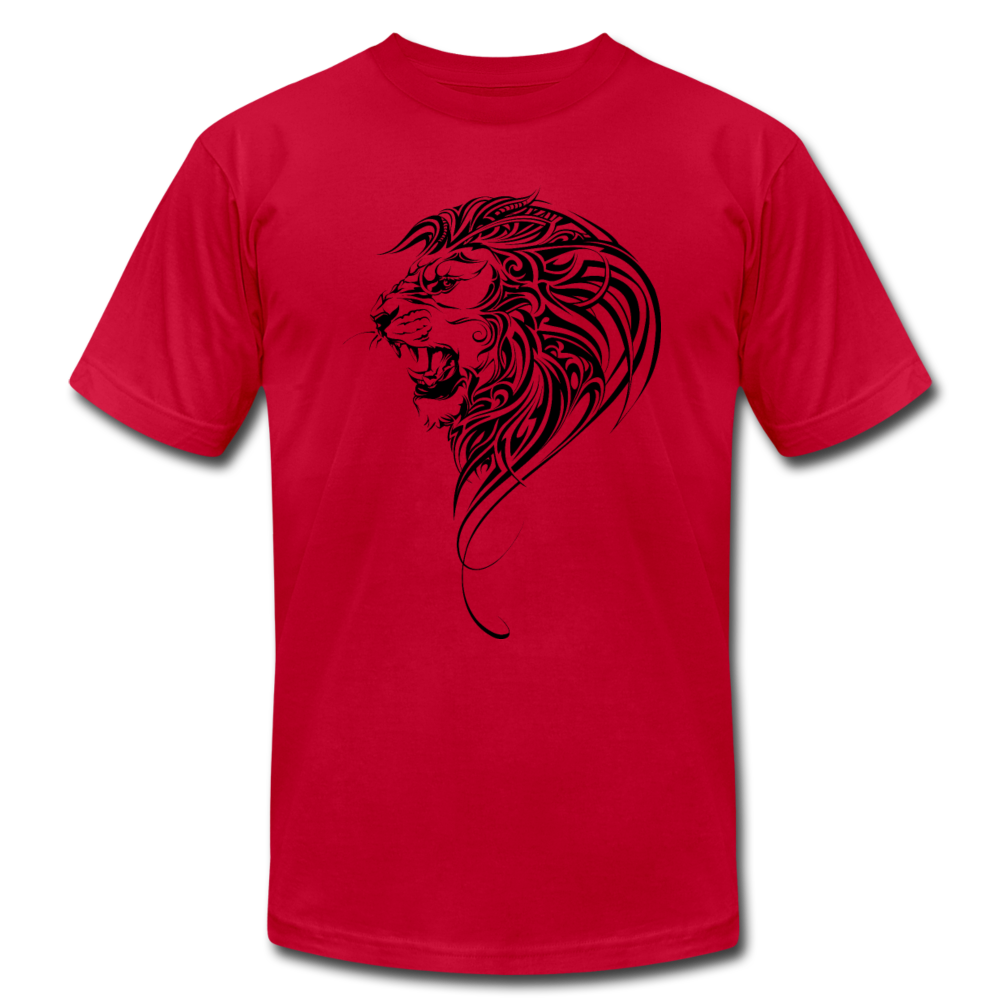 Tribal Maori Lion T-Shirt - red