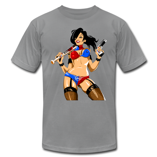 Badass Girl T-Shirt - slate