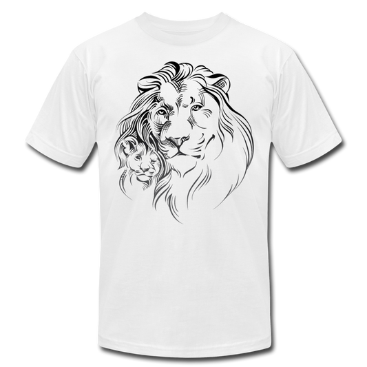 Tribal Maori Lion Cub T-Shirt - white