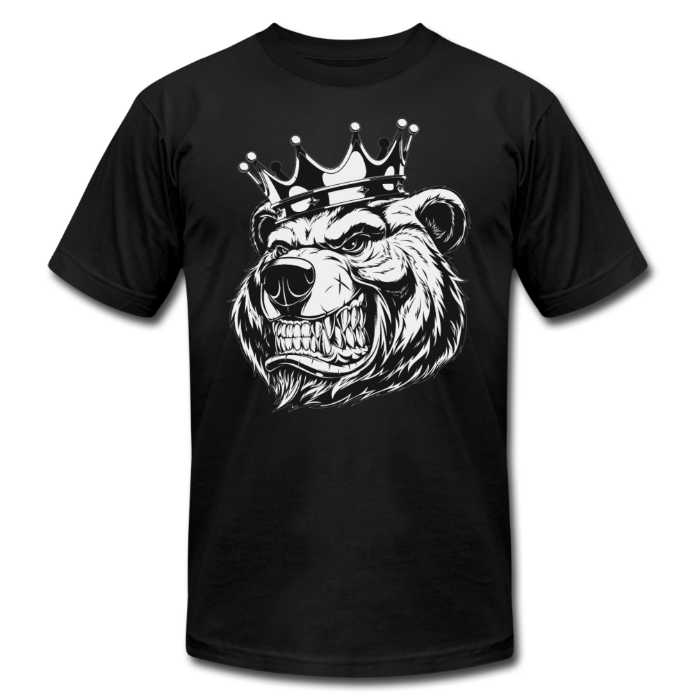 Bear Crown T-Shirt - black
