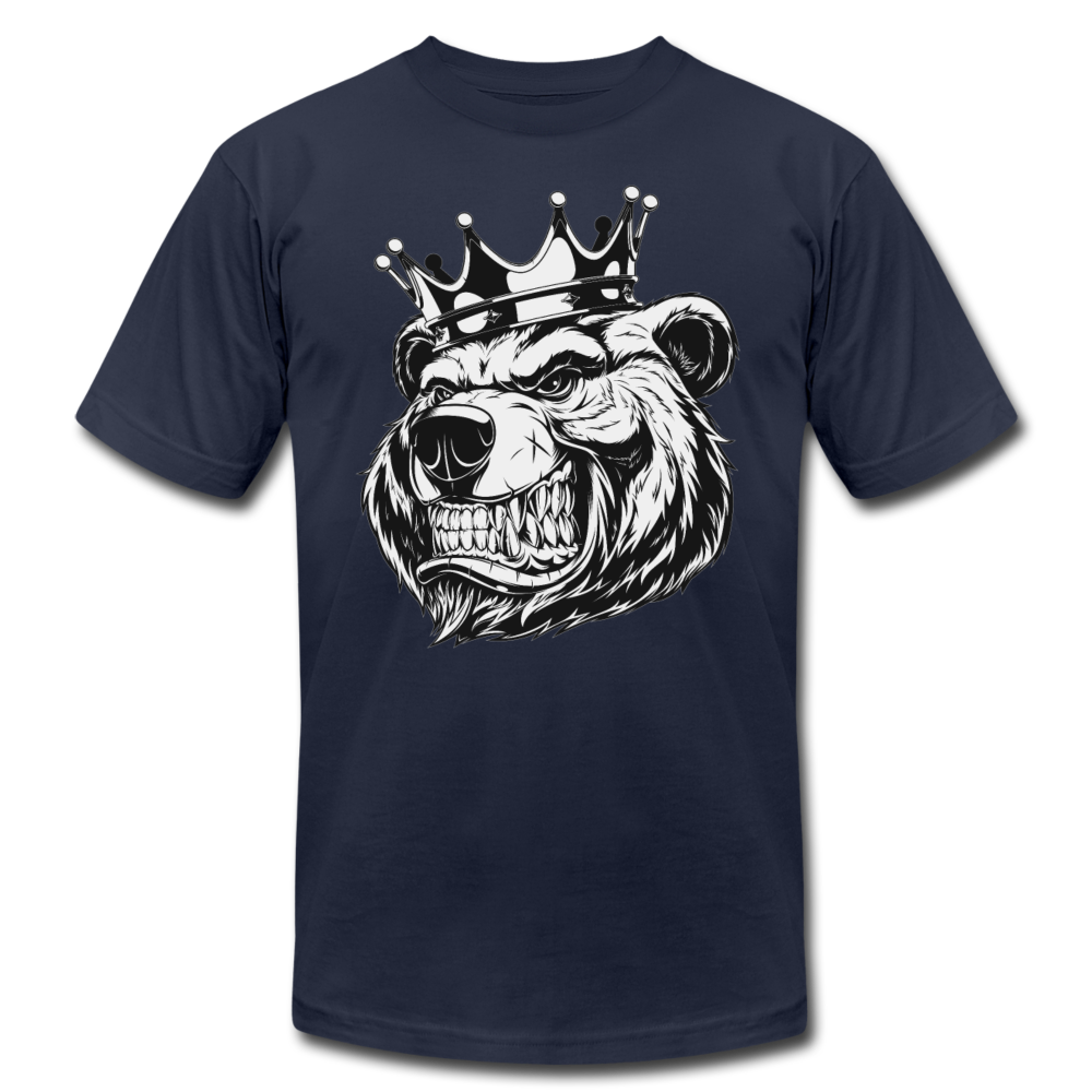 Bear Crown T-Shirt - navy