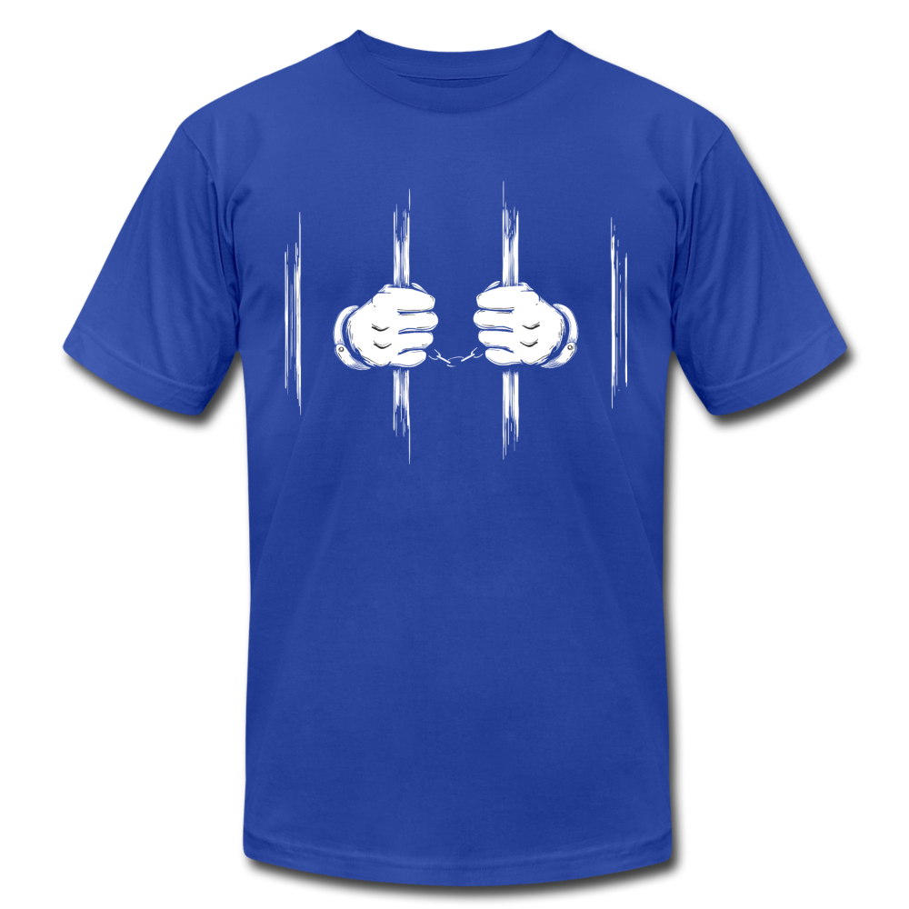 Jail Prisoner T-Shirt - royal blue