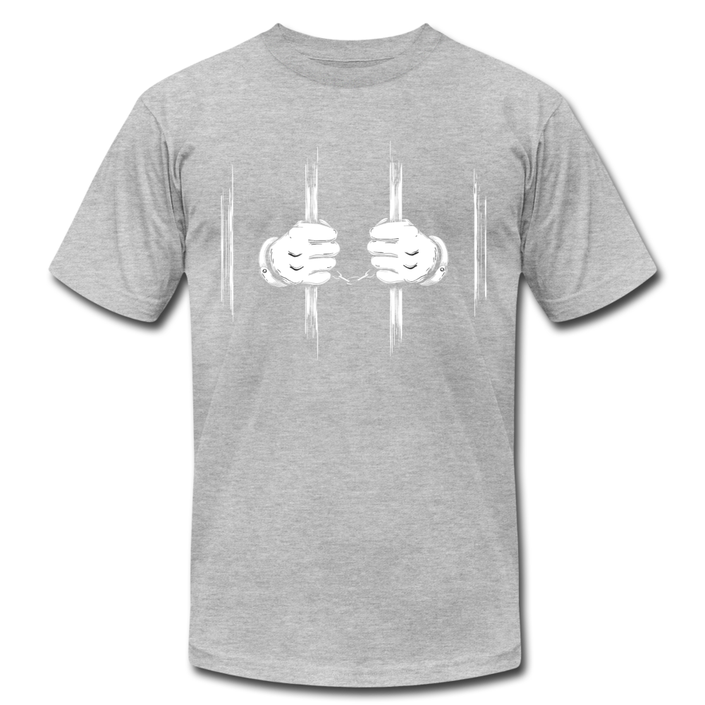 Jail Prisoner T-Shirt - heather gray