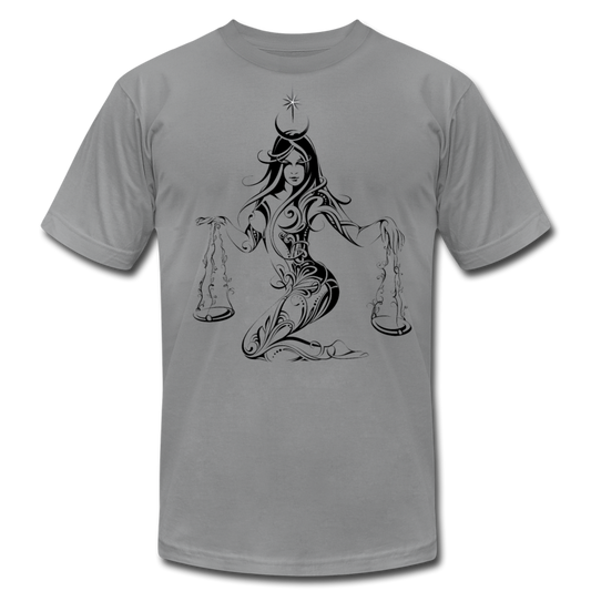 Tribal Maori Girl Scales T-Shirt - slate