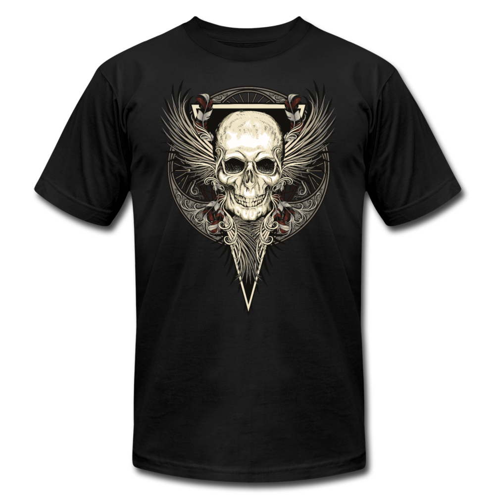 Skull Wings T-Shirt - black