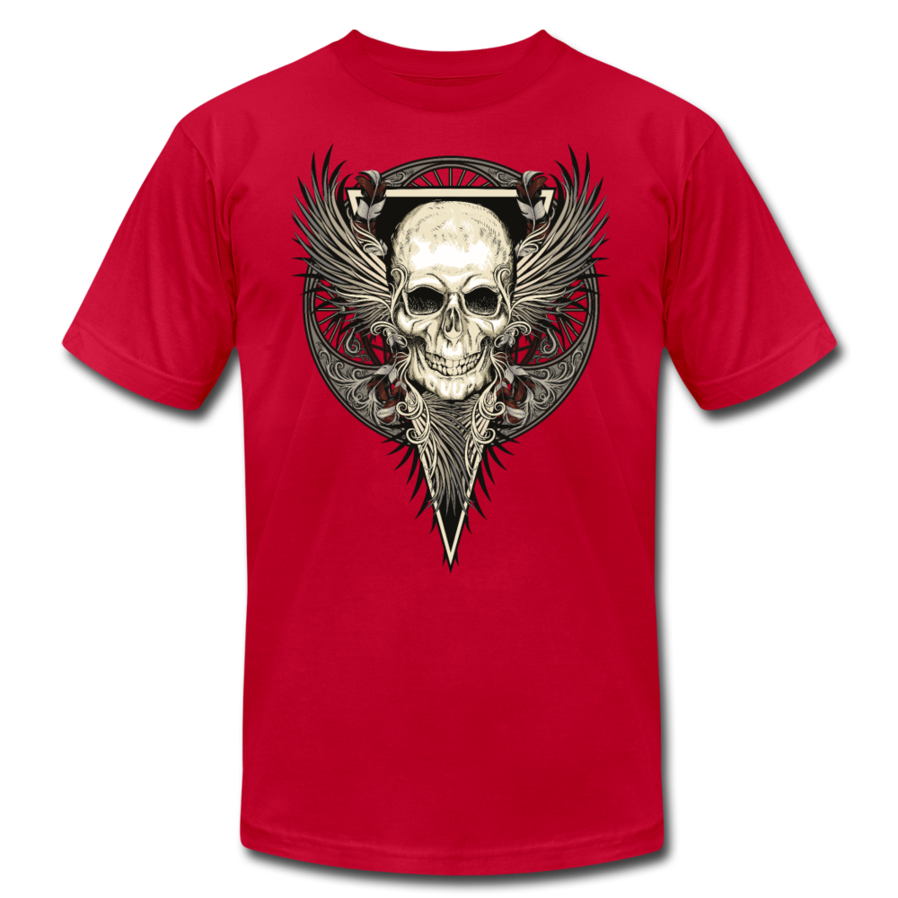 Skull Wings T-Shirt - red