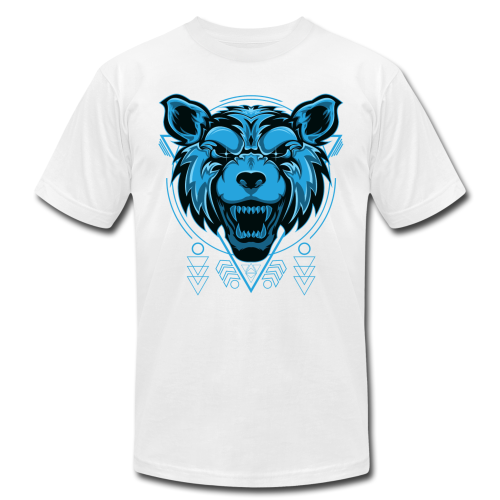 Growling Wolf T-Shirt - white