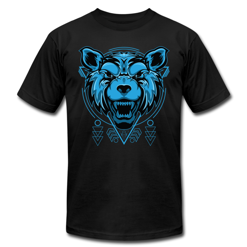 Growling Wolf T-Shirt - black