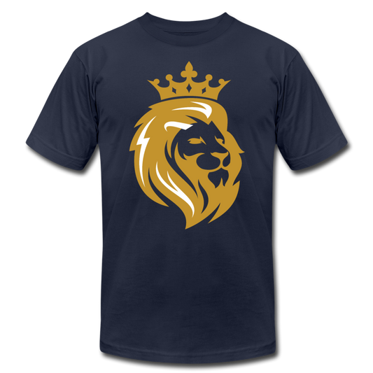 Lion Crown T-Shirt - navy