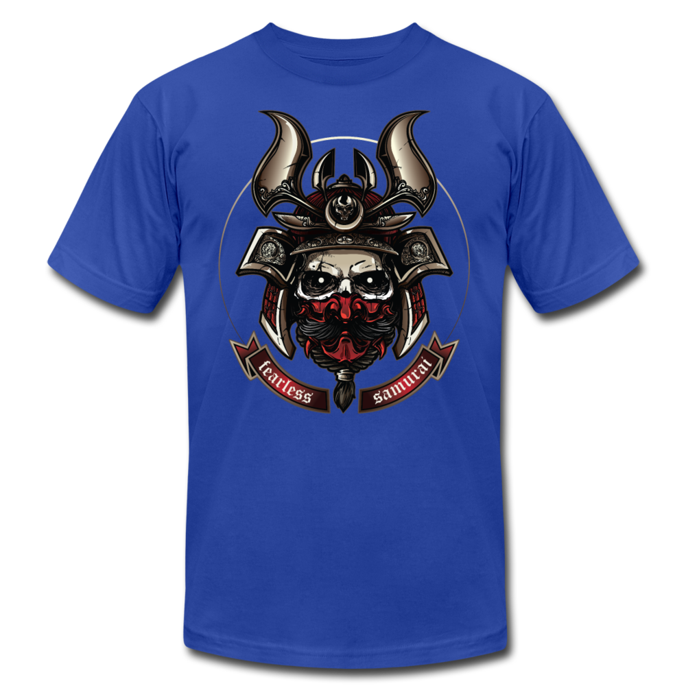Fearless Samurai T-Shirt - royal blue