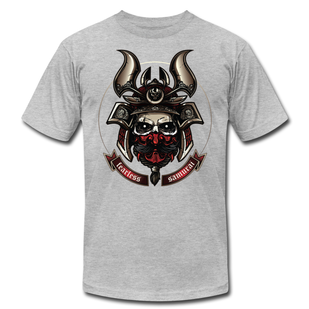 Fearless Samurai T-Shirt - heather gray