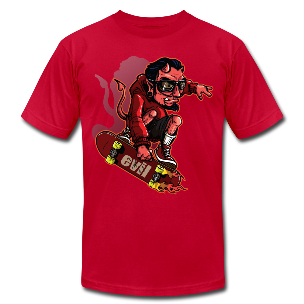 Devil Skater T-Shirt - red