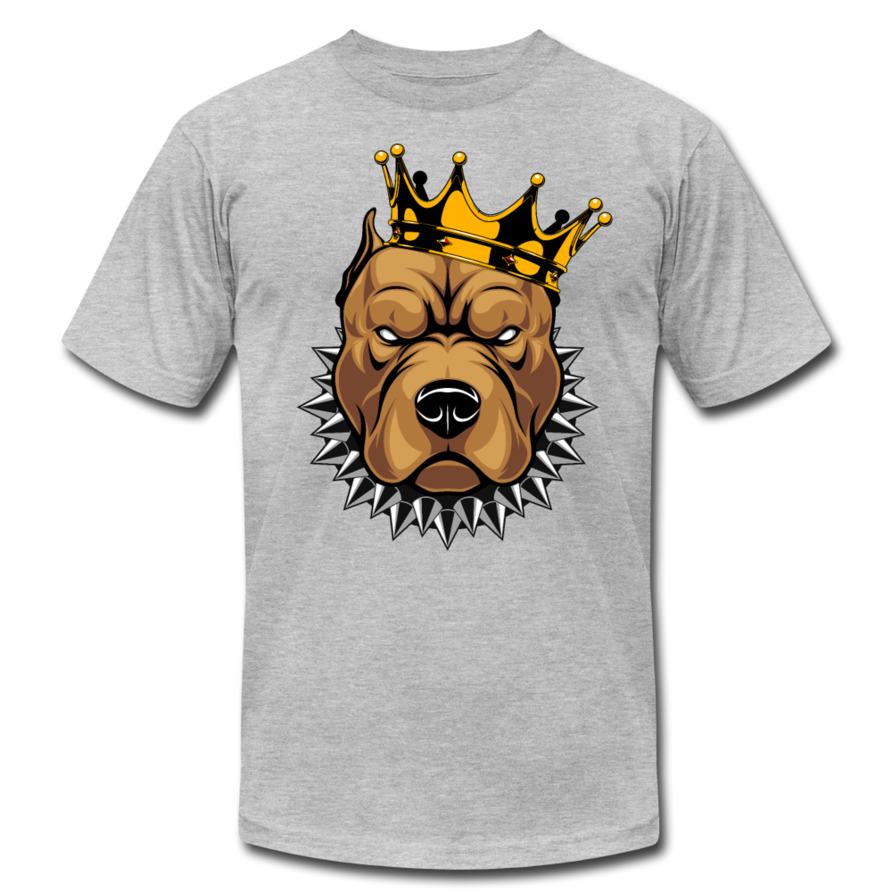 Pitbull Crown T-Shirt - heather gray